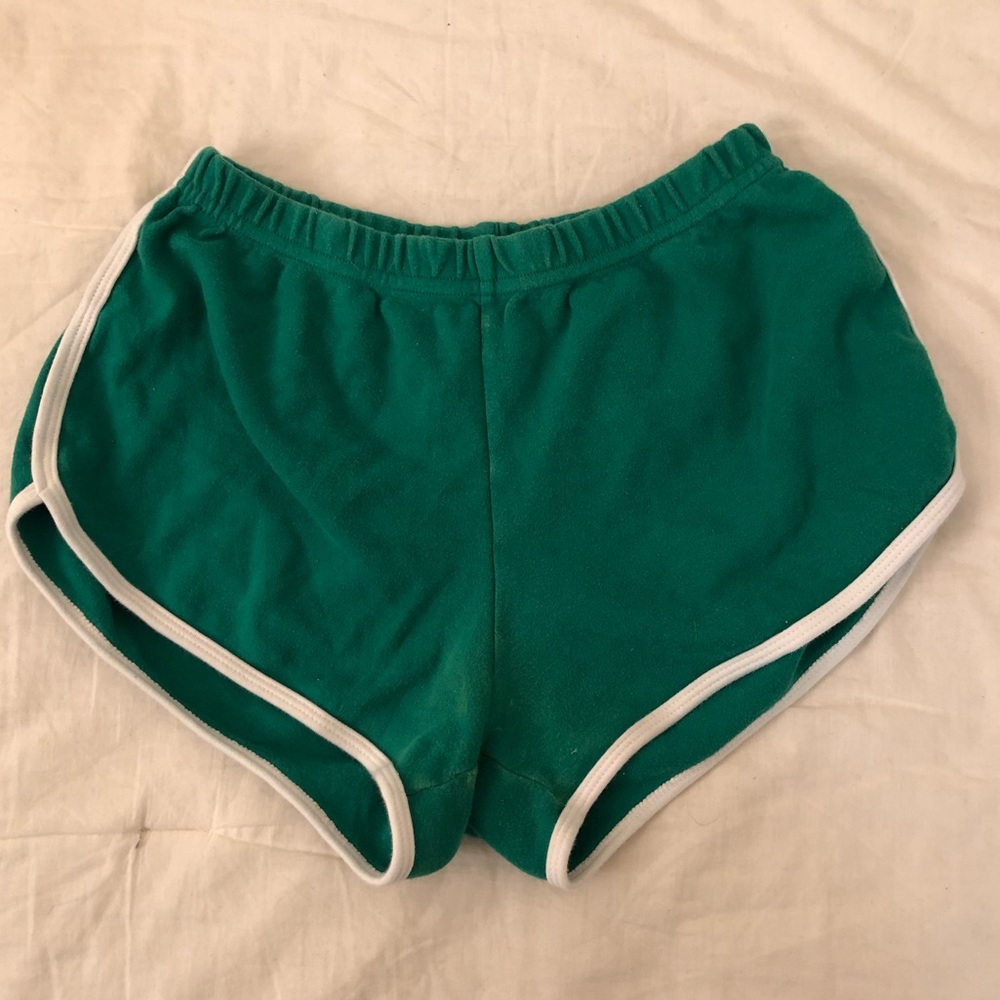 American Apparel green shorts